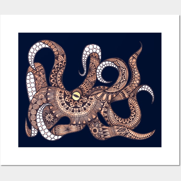 Octopus Wall Art by calenbundalas